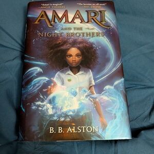 Amari and the Night Brothers Hardcover Book Booktok Young Adult Fiction EUC